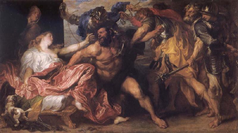 Anthony Van Dyck Samson and Delilah